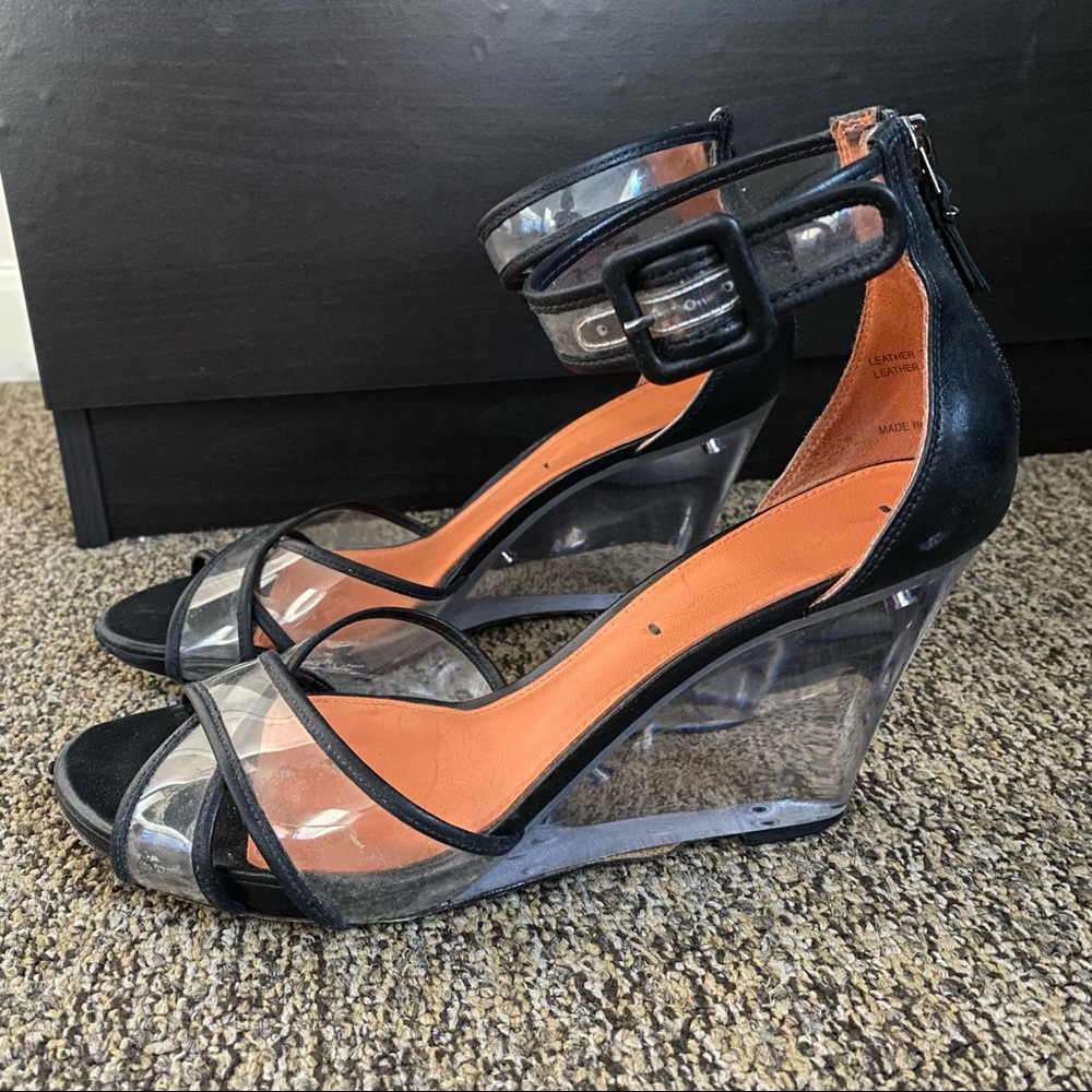 Via Spiga Transparent Wedge!